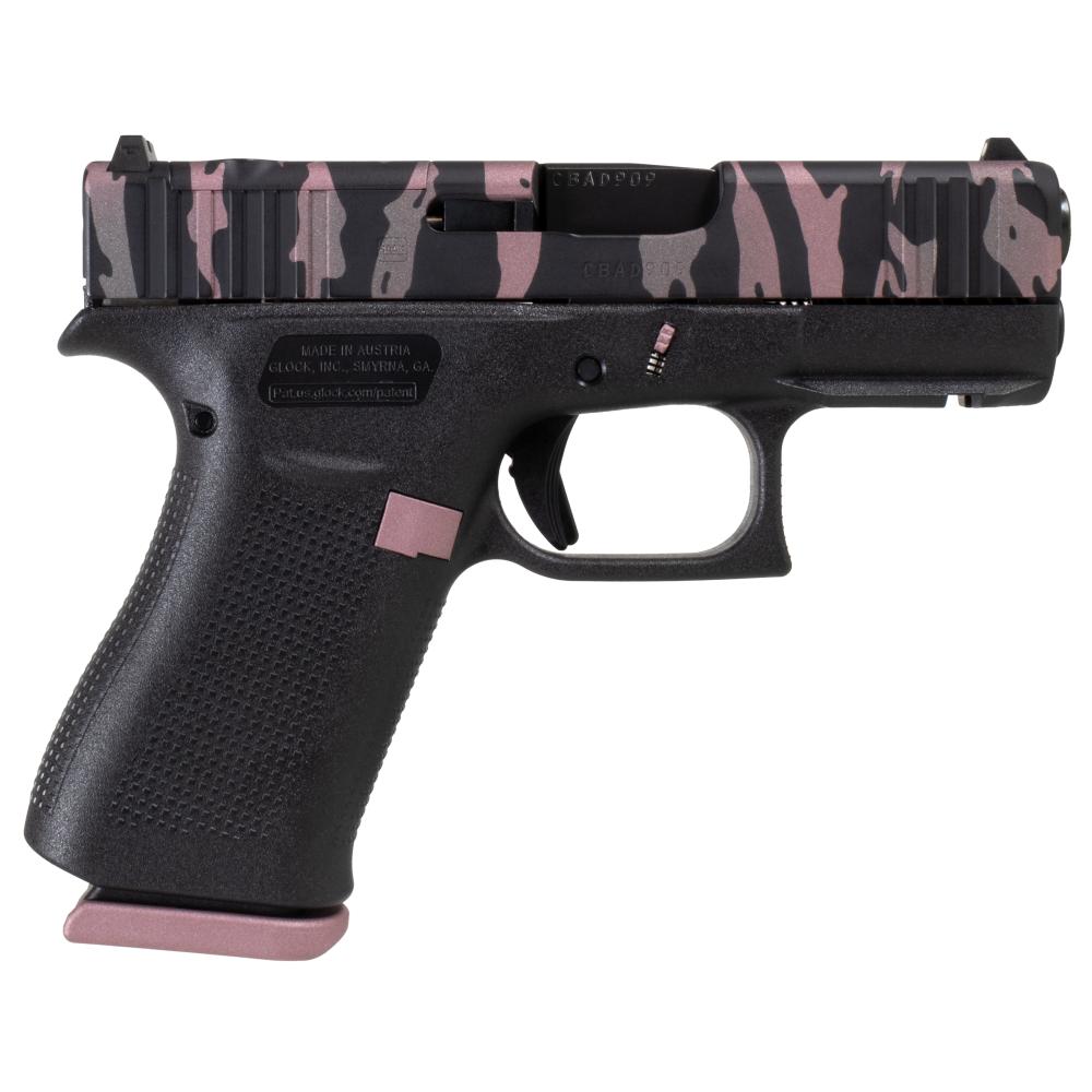 GLK SHARK COAST TACTICAL 43X MOS 9MM TIGRESS ROSE
