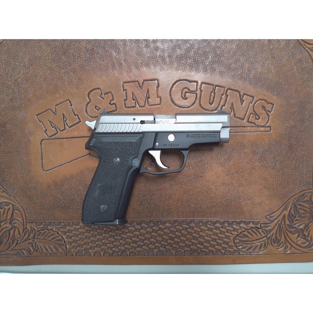 Pre-Owned SIG Sauer P229 Stainless | .40 S&W | DA/SA Semi-Automatic | 3.9" Barrel | Two-Tone | Made in Germany | 2 Magazines | Original Case (Consignment)