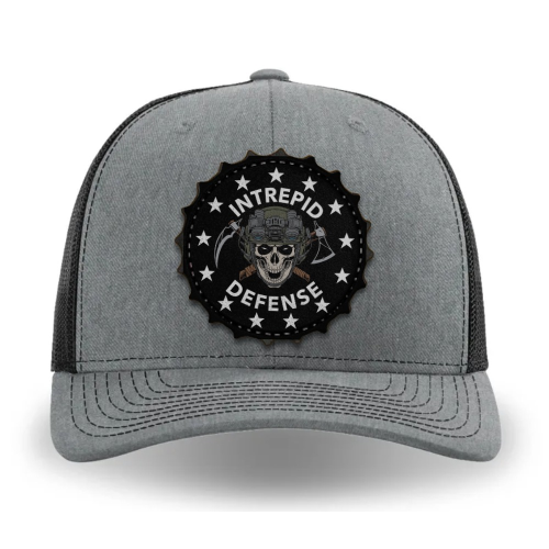 Intrepid Defense Hat Heather Grey/Black
