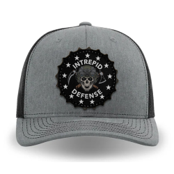 Intrepid Defense Hat Heather Grey/Black
