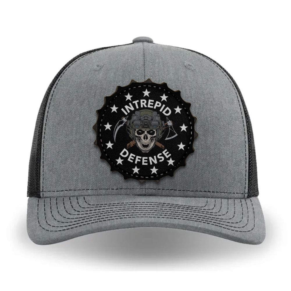 Intrepid Defense Hat Heather Grey/Black