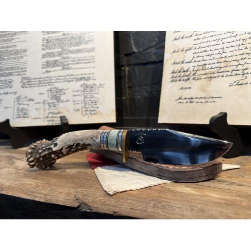 Custom Made Antler Knife