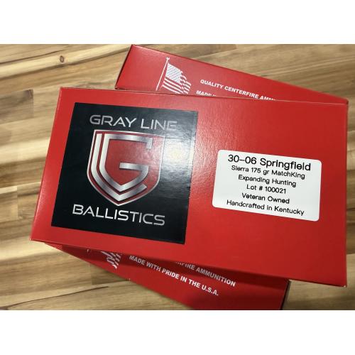 30-06 SPR 175 Gr Sierra Matchking Expanding Hunting