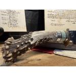 Custom Made Antler Knife