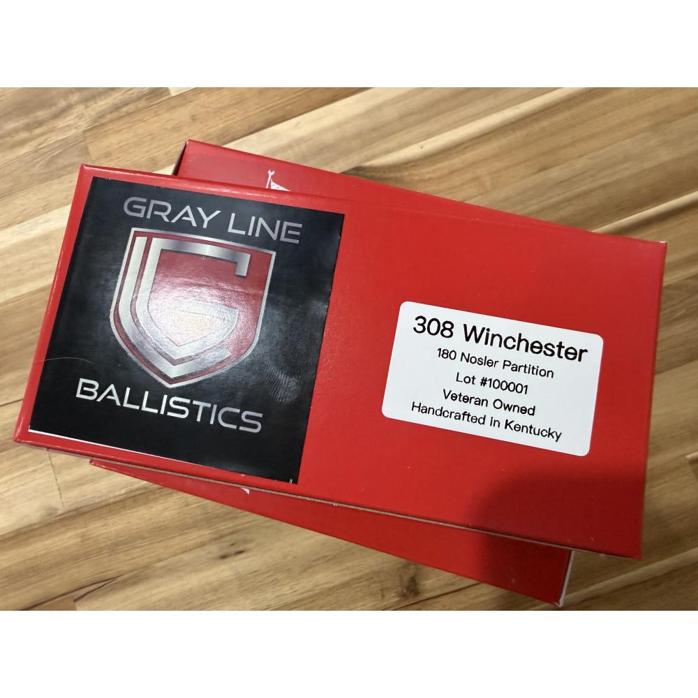 308 Win 180 Gr Nosler Partition
