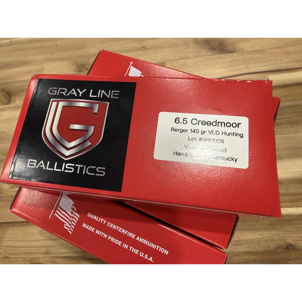 6.5 Creedmore 140 Gr Berger VLD Hunting