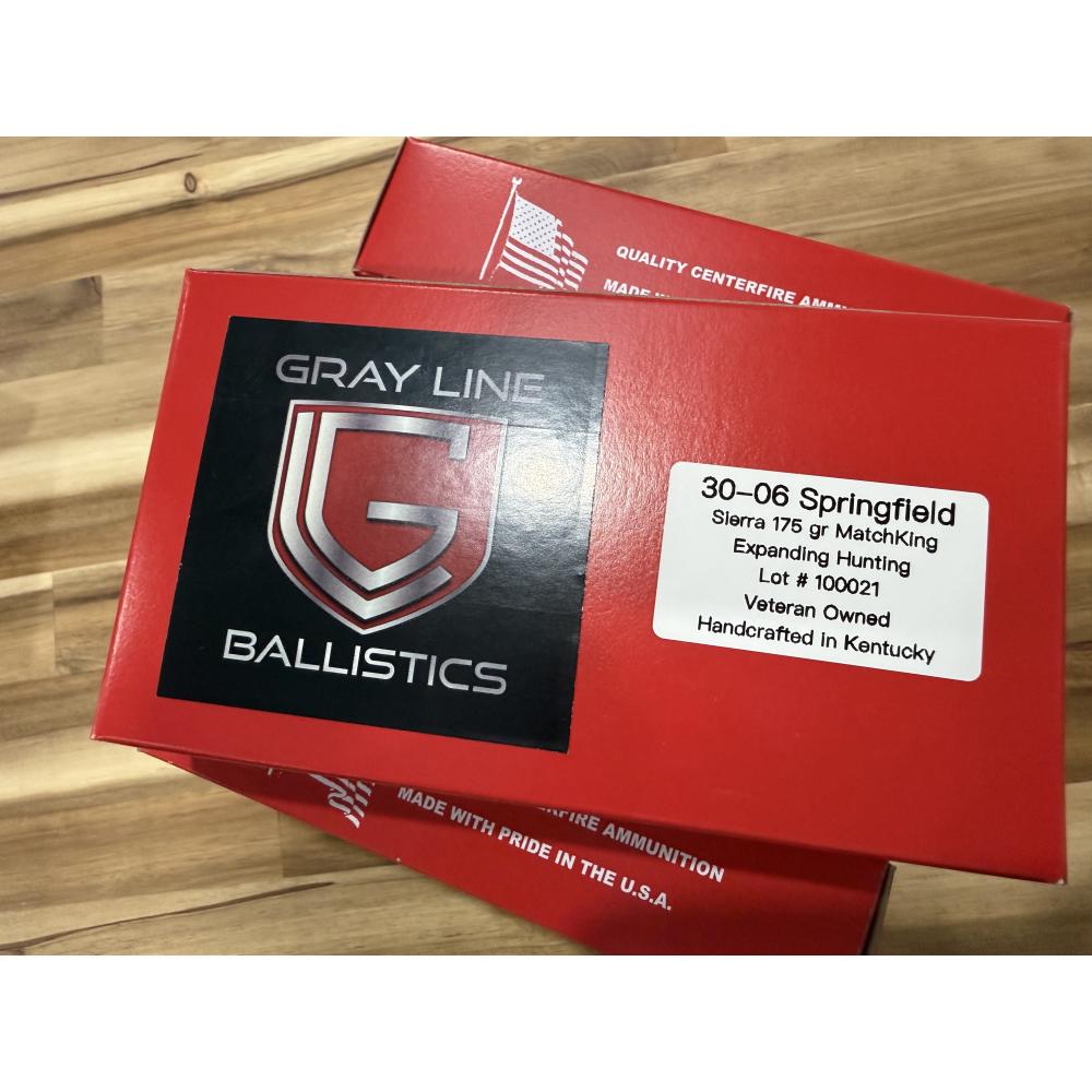 30-06 SPR 175 Gr Sierra Matchking Expanding Hunting