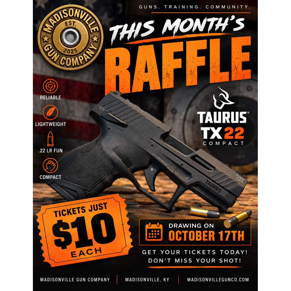 Raffle Ticket - Taurus TX22
