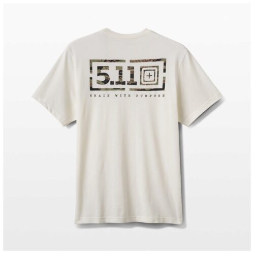 TIGER CMO LOCKUP SS T - Mens - MARSHMALLOW - M