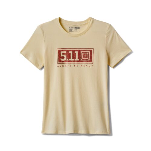 WM 5.11 LOGO RECTANGLE - Womens - LEMON FROST - XS