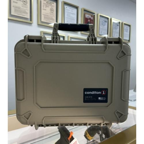 #179 Tan 2 Pistol with Lid Organizer