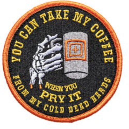 COLD DEAD CAFFEINE PATCH - Unisex - ORANGE - 1 SZ