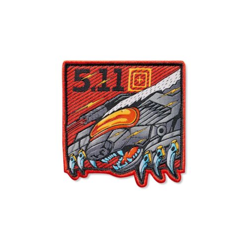 VENGEFUL BADGER PATCH - Unisex - RED - 1 SZ