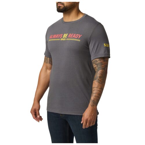 ABR SP S/S TEE - Mens - FLINT - S
