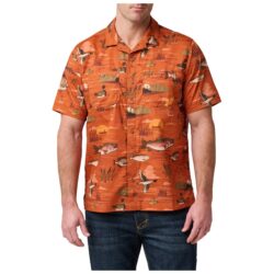 ADVENTURE PRINT S/S SHIRT - Mens - ABN GRT OTDR - XL