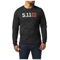 5.11 SCOPE L/S TEE - Mens - BLACK - S