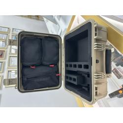 #179 Tan 2 Pistol with Lid Organizer