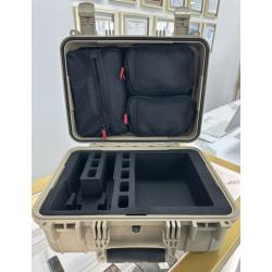 #179 Tan 2 Pistol with Lid Organizer