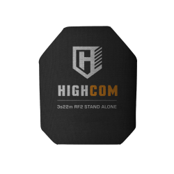 HighCom 3s22m Rifle Armor, Level RF2 Stand Alone, NVLAP accredited lab tested to meet NIJ 0101.07