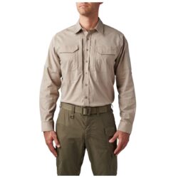 ABR PRO SHIRT LS - Mens - KHAKI - M