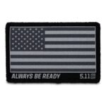 USA FLAG WOVEN PATCH - Unisex - DOUBLE TAP - 1 SZ