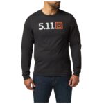 5.11 SCOPE L/S TEE - Mens - BLACK - S
