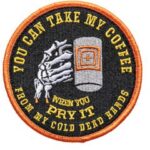 COLD DEAD CAFFEINE PATCH - Unisex - ORANGE - 1 SZ
