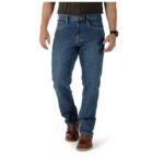 DEFENDER-FLEX REG JEAN - Mens - MW INDIGO - 28