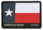 TEXAS FLAG PATCH - Unisex - MULTI - 1 SZ