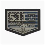 5.11 SIG SR EMBLEM PATCH - Unisex - BLACK - 1 SZ