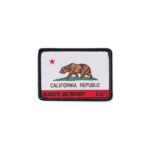 CA STATE BEAR PATCH - Unisex - WHITE - 1 SZ