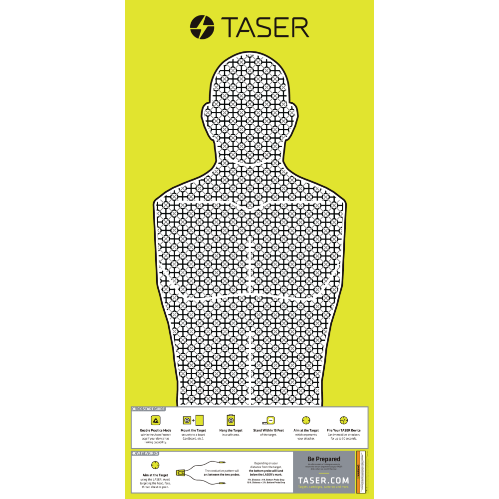 AXON CIVILIAN - CONDUCTIVE PRACTICE TARGET