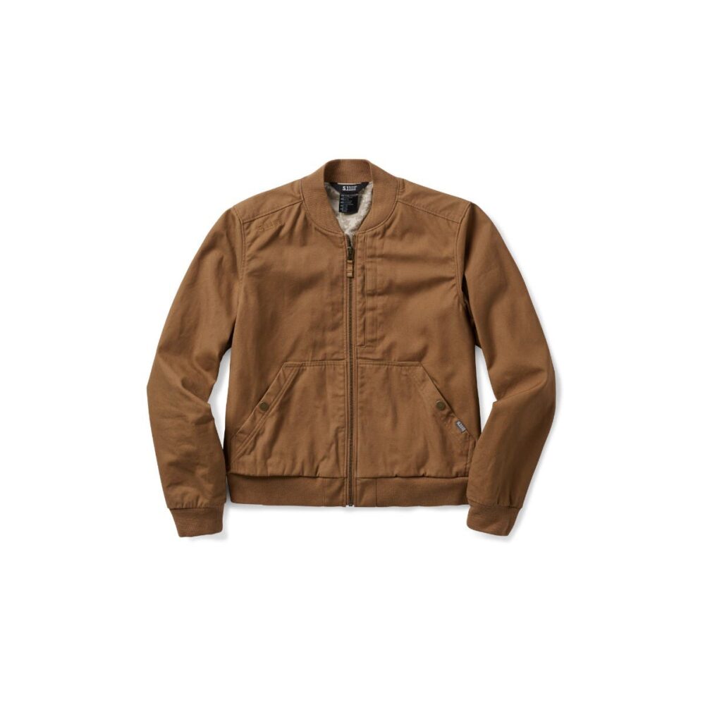W MARTY BOMBER JKT - Womens - BROWN DUCK - S