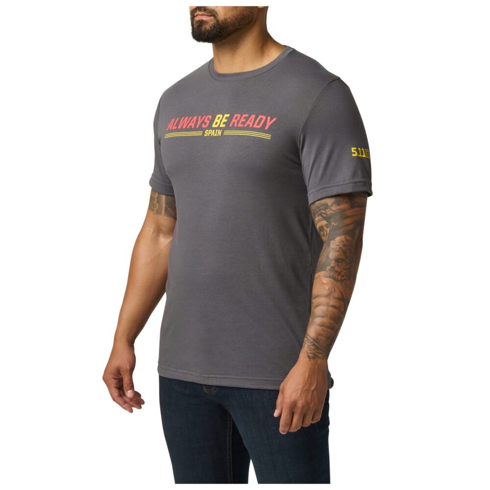 ABR SP S/S TEE - Mens - FLINT - S