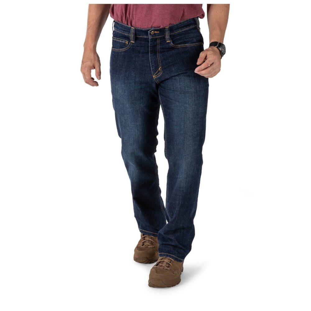 DEFENDER-FLEX REG JEAN - Mens - SW INDIGO - 32