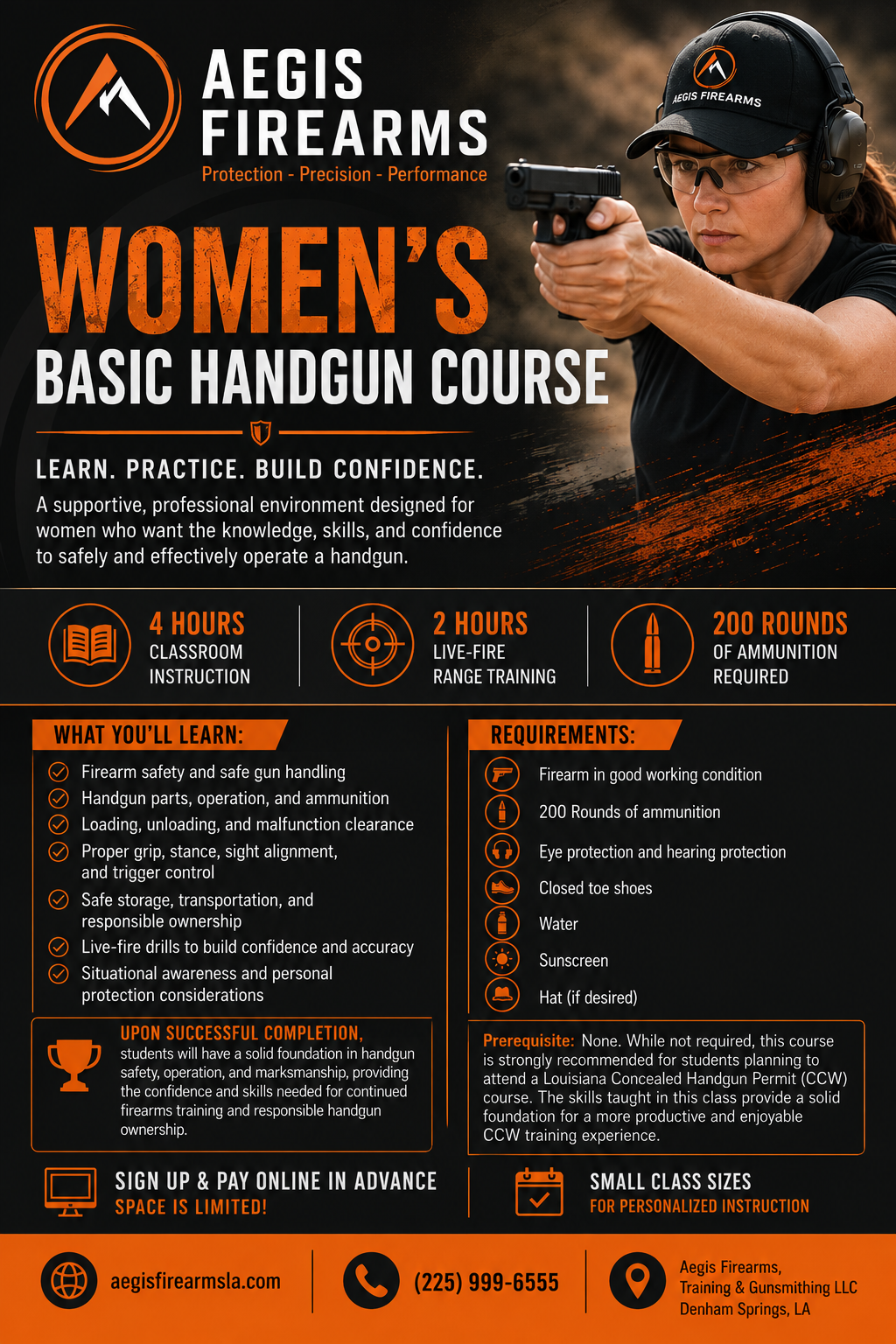 Women's Basic Handgun