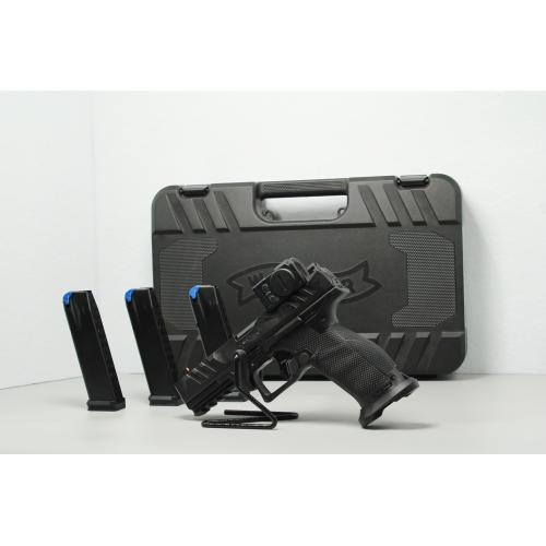 Walther PDP Full Size, 9MM, 4.5 Barrel, Aimpoint ACRO, PDP Pro Tritium Front and Rear Sights, Dynamic Performance Trigger, 18 rounds , 3 Magazines