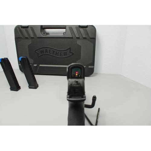 Walther PDP Full Size, 9MM, 4.5 Barrel, Aimpoint ACRO, PDP Pro Tritium Front and Rear Sights, Dynamic Performance Trigger, 18 rounds , 3 Magazines