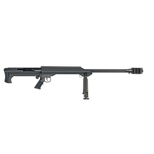 Barrett 99, Bolt Action Rifle, Single Shot, 50 BMG, 29 Fluted Barrel, 3 Port Muzzle Brake, Cerakote Finish, Black, Match Trigger, Bipod 13305