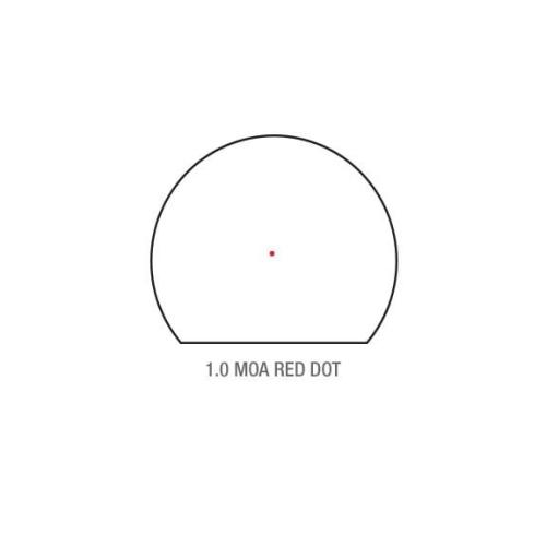 Trijicon SRO (Specialized Reflex Optic), 1 MOA, Adjustable LED, Matte Black Finish SRO1-C-2500001