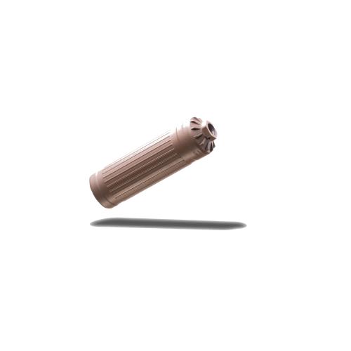 Dead Air CT5P Patrol 5.56 Suppressor, FDE, 1/2x28 Direct Thread