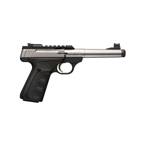 Browning Buck Mark Plus Camper SS UFX .22LR 5.9" Threaded, Suppressor Ready