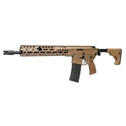 Sig Sauer MCX SPEAR-LT, Semi-automatic Rifle, 223 Remington/5.56NATO, 16 Barrel, QD Flash Hider, Cerakote Finish, Flat Dark Earth, Side Folding Stock, Flatblade Match Trigger, 13 Free Float M-LOK Handguard, Fully Ambidextrous Controls, 30 Rounds, 1 M Sig Sauer MCX SPEAR-LT, Semi-automatic Rifle, 223 Remington/5.56NATO, 16 Barrel, QD Flash Hider, Cerakote Finish, Flat Dark Earth, Side Folding Stock, Flatblade Match Trigger, 13 Free Float M-LOK Handguard, Fully Ambidextrous Controls, 30 Rounds, 1 M