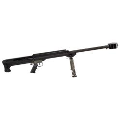 Barrett 99, Bolt Action Rifle, Single Shot, 50 BMG, 29 Fluted Barrel, 3 Port Muzzle Brake, Cerakote Finish, Black, Match Trigger, Bipod 13305