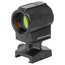 Holosun SCRS, Red Dot Sight, Red 2 MOA Dot, Solar with 2032 Battery SCRS-RD-2