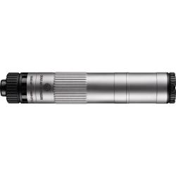 Dead Air Mojave 9 Modular 9mm Suppressor, Silver Satin Bead Blasted, TBS
