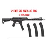 Sig Sauer MPX, Competition, 16 Barrel, Black, Sig MPX Collapsible Stock,  3 Magazines RMPX-16B-9-35 Sig Sauer MPX, Competition, 16 Barrel, Black, Sig MPX Collapsible Stock,  3 Magazines RMPX-16B-9-35