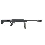 Barrett 99, Bolt Action Rifle, Single Shot, 50 BMG, 29 Fluted Barrel, 3 Port Muzzle Brake, Cerakote Finish, Black, Match Trigger, Bipod 13305