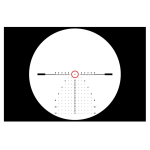 EOTECH Vudu, 1-10X28mm, First Focal Plane, Rifle Scope, SR-5 Illuminated MRAD Reticle, Daylight Bright Dot, Black VDU1-10SR5DF