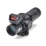 EOTECH Vudu Rifle Scope, 3-9X32mm, HC-1 Reticle, Second Focal Plane, Includes Integrated Mount and EFLX Mini Reflex Red Dot Sight 